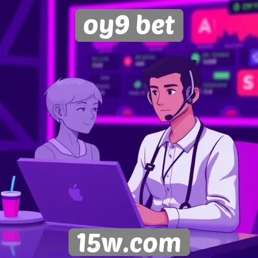 Desempenho do atendimento ao cliente no oy9 bet